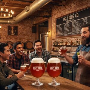 Ølsmagning i rustik Tribeca-bar