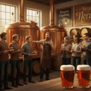 Hyggeligt bryggeribesøg med smagning