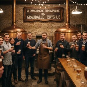 Ølsmagning og rundvisning hos Grauballe Bryghus