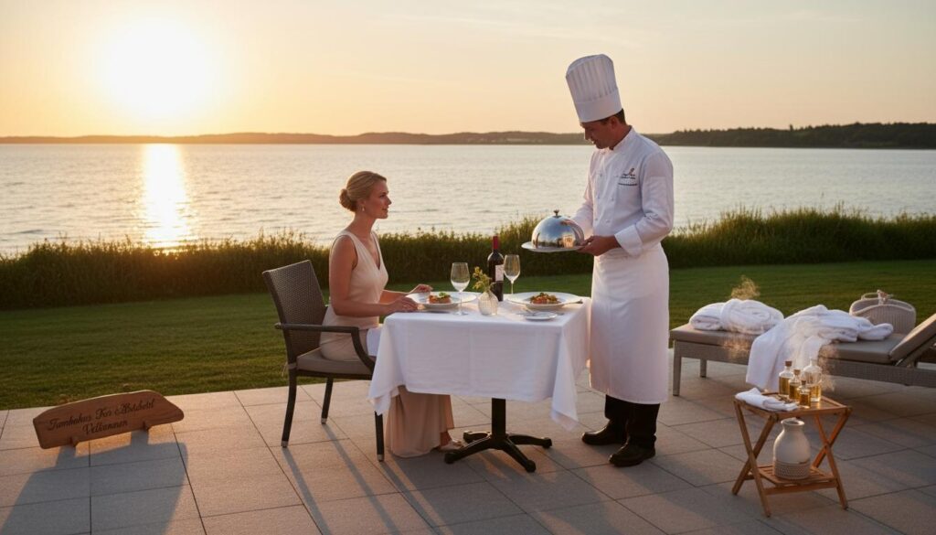 Gourmetophold på Tambohus Kro & Badehotel — gourmet, havudsigt og velvære