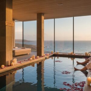 Luksuriøs spa ved havet