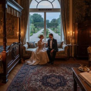 Par skåler i herskabsværelse