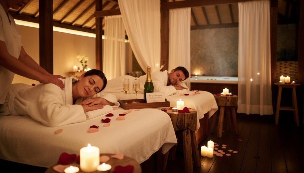 Spa for to hos Harmony Massage & Spa på find-oplevelsesgaver.dk – den perfekte romantiske oplevelse