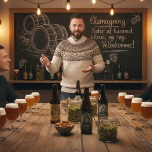 Hyggelig ølsmagning med Rune