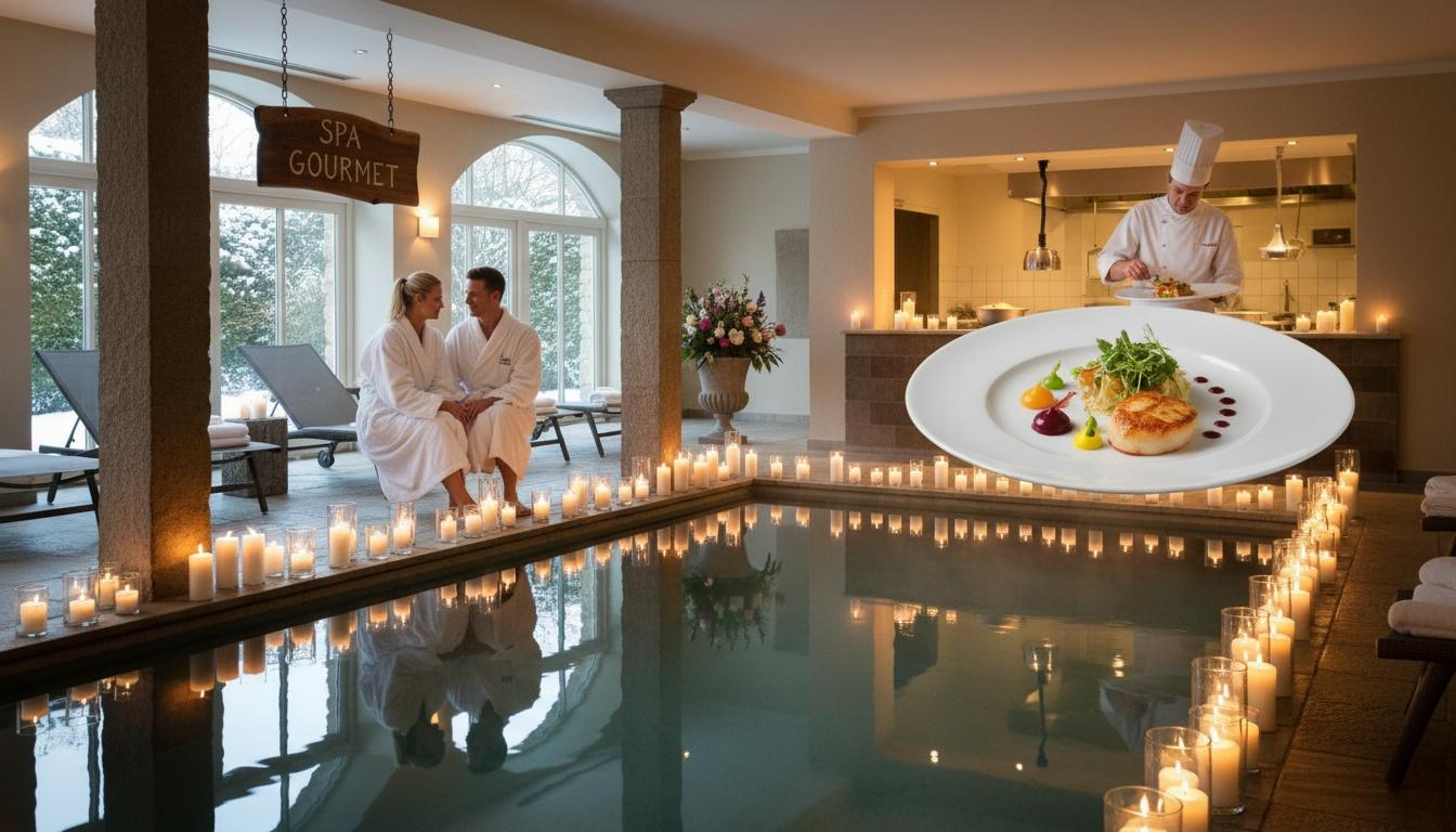Spa og Gourmet, romantisk ro